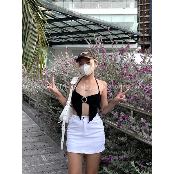 [HÌNH THẬT] Chân váy Jeans trendiez, sexy ,phù hợp đi xập xình  Q15