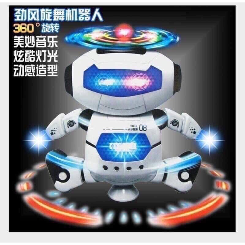 ❗️❗️❗️ROBOT XOAY 360 ĐỘ THEO NHẠC CỰC HÓT