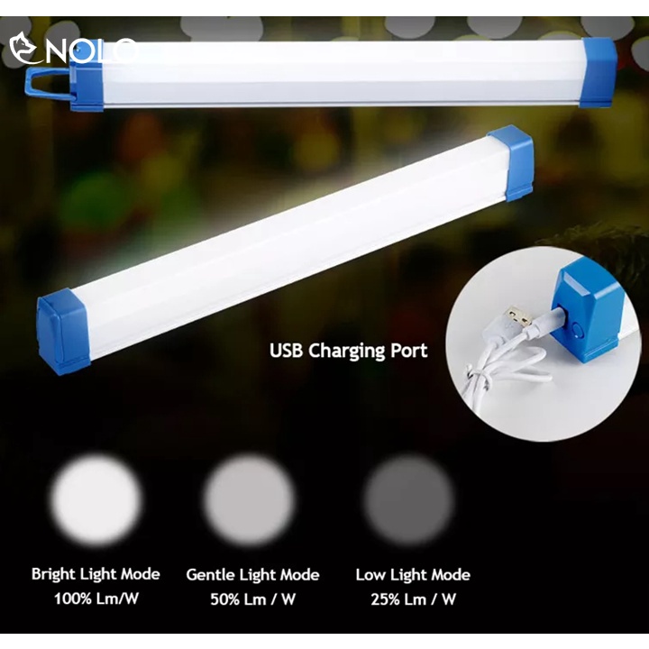 Đèn Tuýp Tube Dài 17cm 32cm 52cm Pin Sạc Model T5M Có 4 Chế Độ Sáng Dung Lượng Pin Cao Có Thể Treo Hoặc Hít Nam Châm