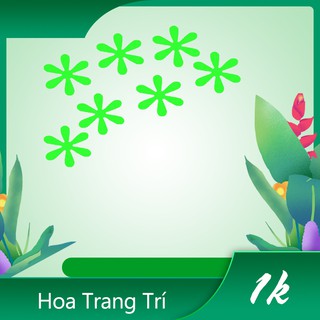 Hoa Trang Trí Tường 6x11 cm