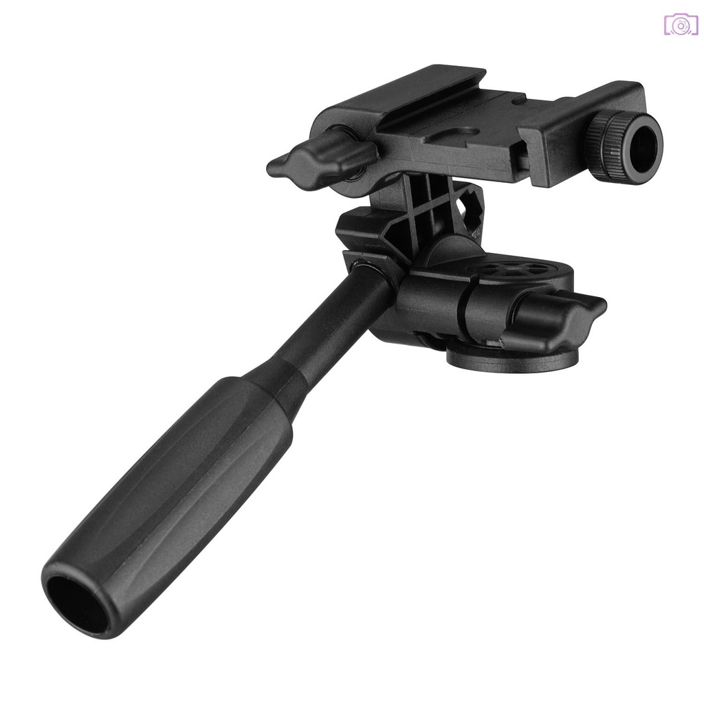 Đầu Chảo 3 Chiều Xoay 360 Độ Chất Lượng Cao° Tấm Tháo Lắp Nhanh Panoramic 3KG Có Tay Cầm Tháo Gỡ Cho Chân Máy Ảnh 1 / 4 | BigBuy360 - bigbuy360.vn