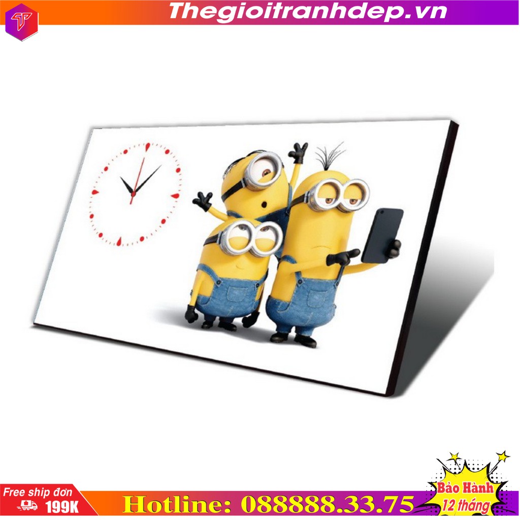 Đồng hồ bàn - Đồng hồ bàn  hoạt hình Minion