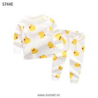 Bộ ngủ bé gái S744 -  D, E, G