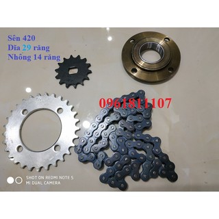 Nhông sên dĩa liếp 420