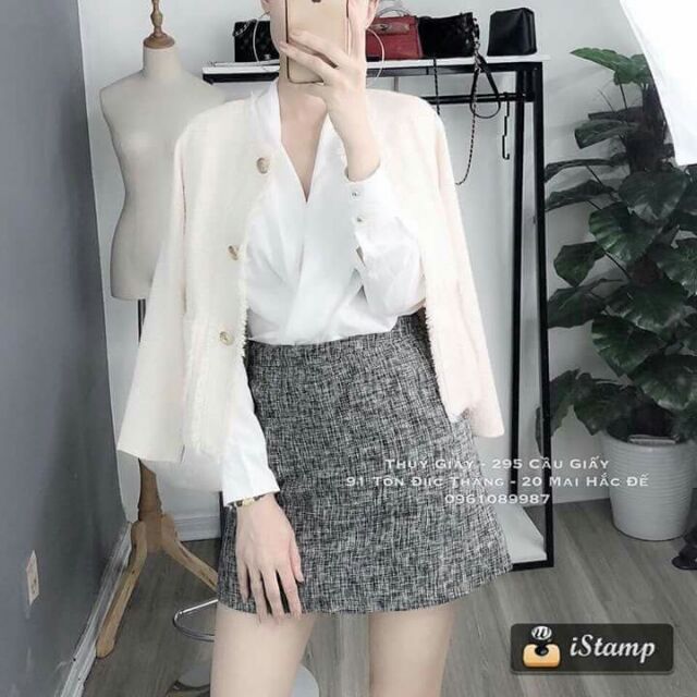 QUẦN VÁY ZARA DẠ MỎNG