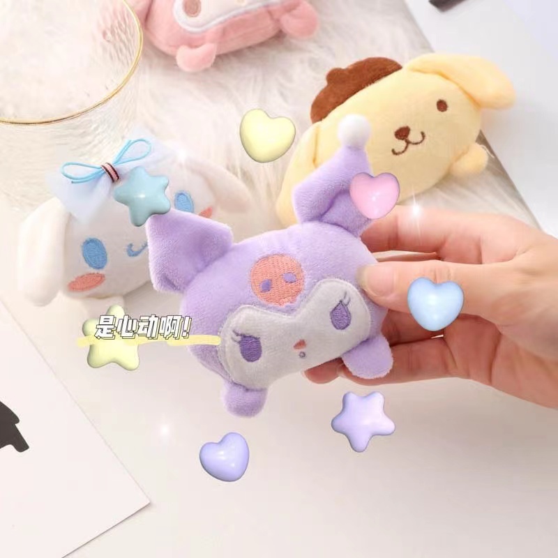 Huy Hiệu Cài Áo Trang Trí Túi Xách Hình Búp Bê Thỏ Cinnamon Dễ Thương