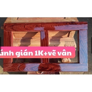 Sơn sắt kẽm màu giả gỗ
