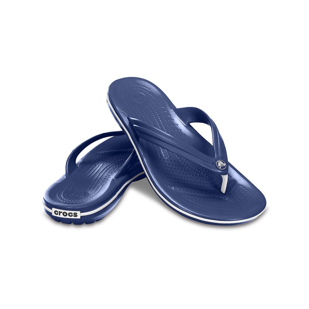 Dép Xỏ Ngón Unisex Crocs Crocband Xanh Navy