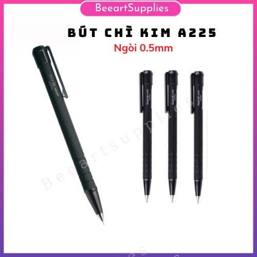 Bút chì kim Pentel A225 phù hợp làm bút vẽ thiết kế đi nét