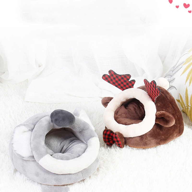Lucky Giường Ngủ Vải Lông Giữ Ấm Mùa Đông Cho Thú Cưng Cỡ Nhỏ Họa Tiết Rắn / Heo Guinea
