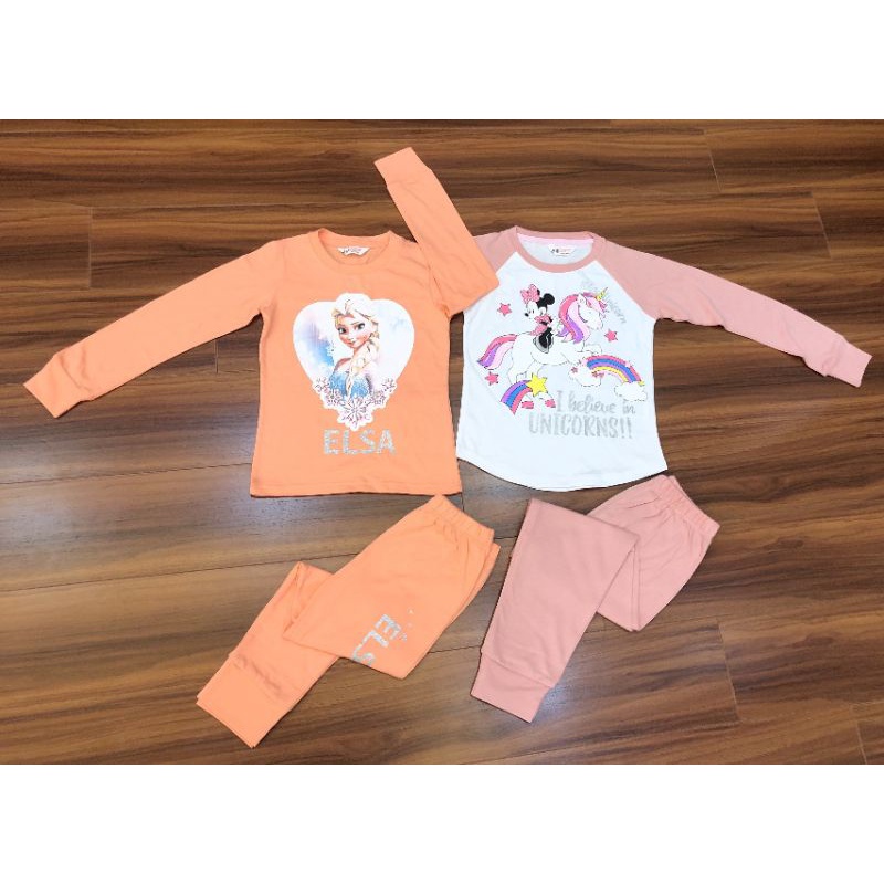 Bộ H.M cotton bé gái 2-12y