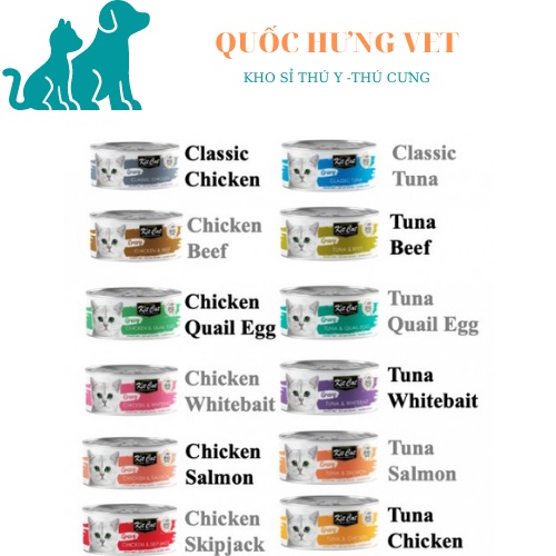 PATE GRAVY KITCAT - PATE CAO CẤP CHO MÈO HỘP 70G - hàng chính hãng - QUỐC HƯNG VET