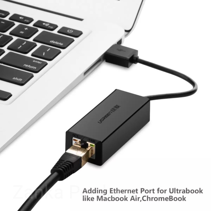 Ugreen Bộ Chuyển Đổi Mạng Ethernet 20254 Usb 2.0 Màu Đen