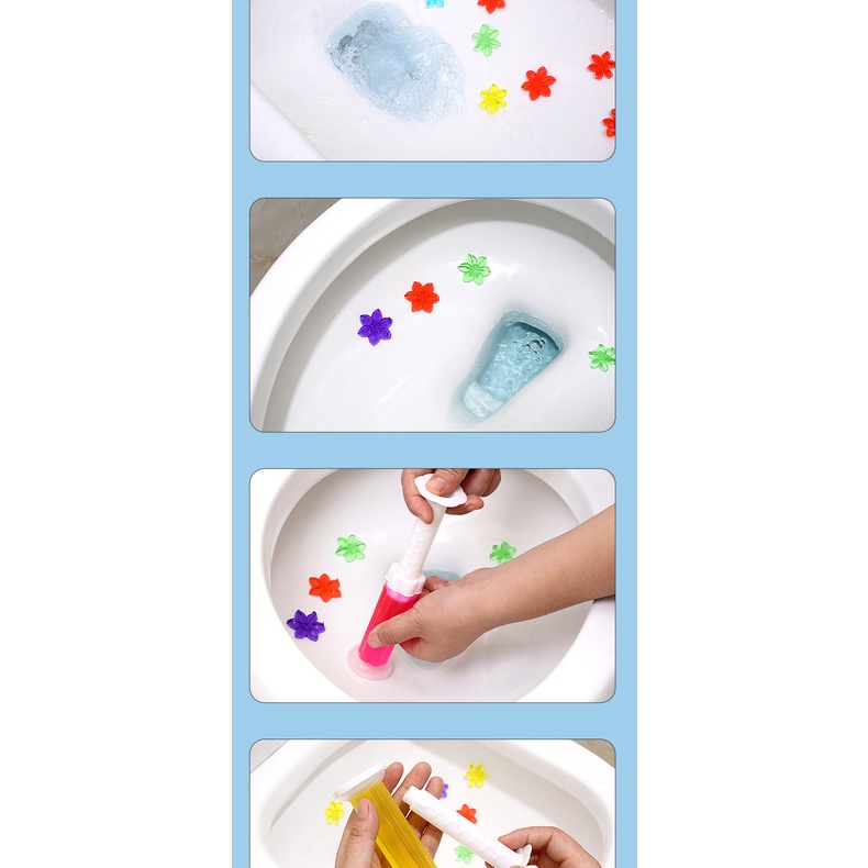 GEL TẨY BỒN CẦU HÀN QUỐC HỘP NHIỀU MÀU