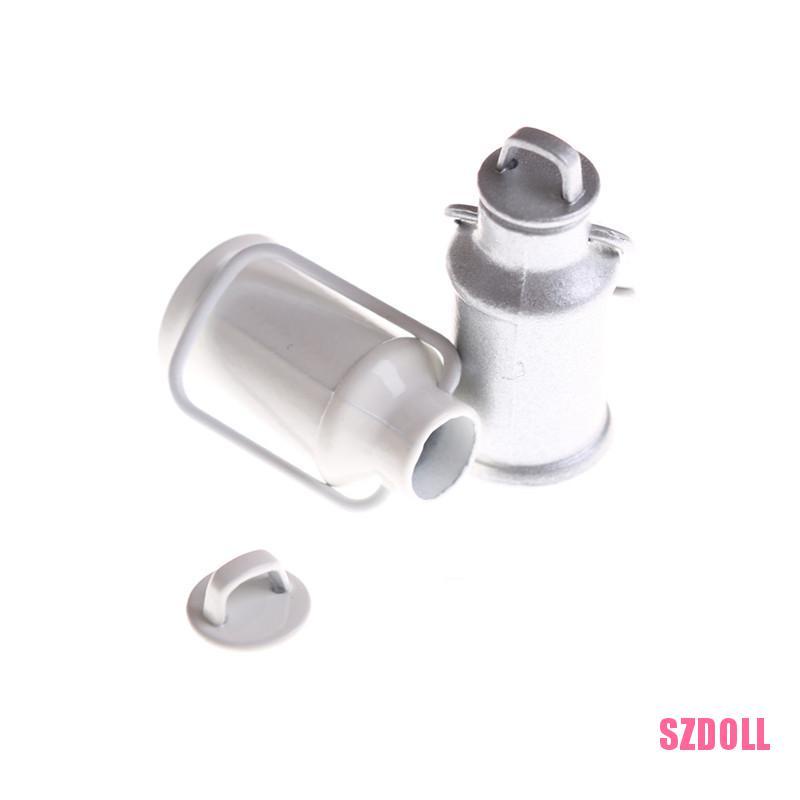 Xô Đựng Sữa Kèm Nắp Đậy 1:12 Dành Cho Nhà Búp Bê SZDOLL6