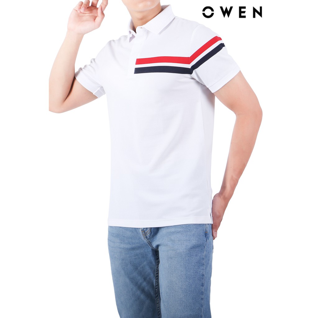Áo polo ngắn tay OWEN Bodyfit - APV21842 | BigBuy360 - bigbuy360.vn