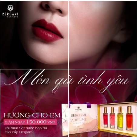 SET NƯỚC HOA NỮ CAO CẤP BERGAMI 🔥CÁ TÍNH QUA TỪNG MÙI HƯƠNG | Thế Giới Skin Care