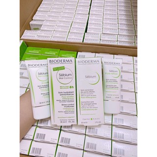Kem dưỡng se khít lỗ chân lông kiềm dầu Sébium Bioderma Mat Control