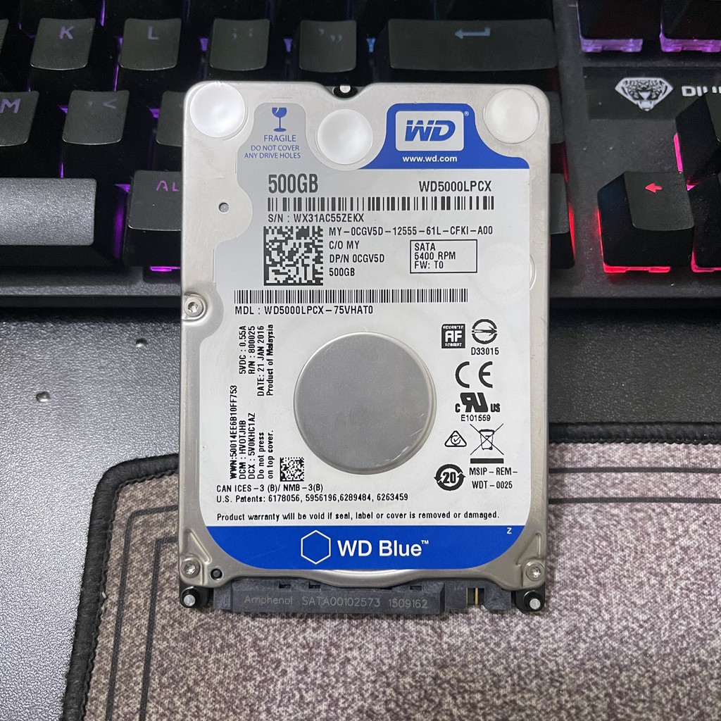 Ổ cứng HDD 2.5 inch 320gb, 500gb, 1TB