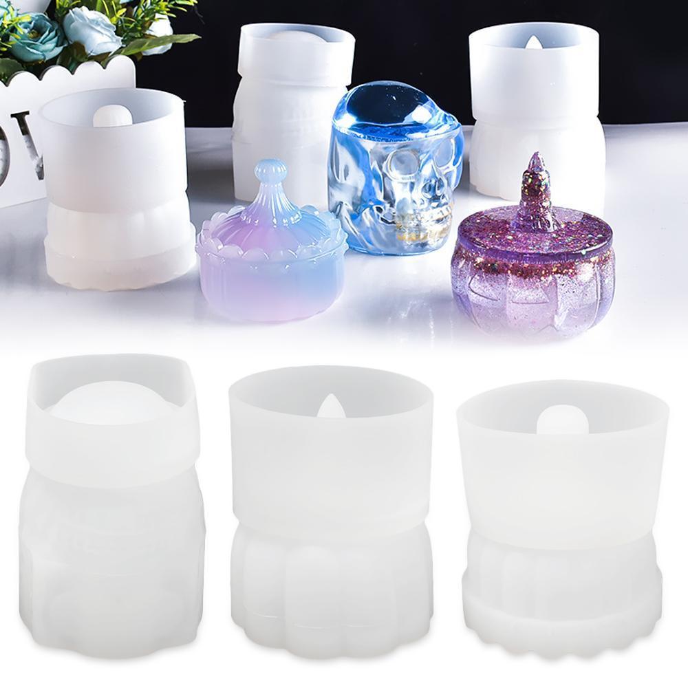 Khuôn Làm Hộp Đựng Trang Sức Bằng Nhựa Resin DIY|Keo Dán Chất Lượng Cao Chuyên Dụng