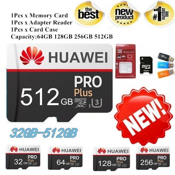 Thẻ nhớ 512GB cho điện thoại / máy tính bảng / PC Chất Lượng Cao | BigBuy360 - bigbuy360.vn