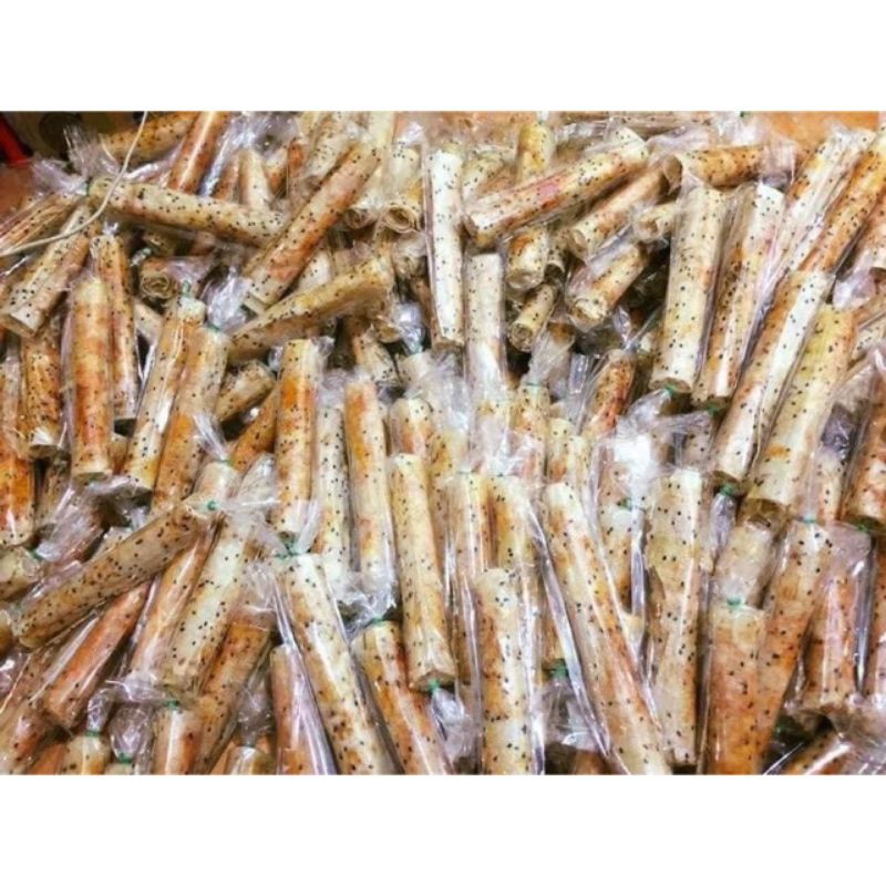 Bánh tráng nướng cuốn ruốc chà bông giòn ngon | BigBuy360 - bigbuy360.vn