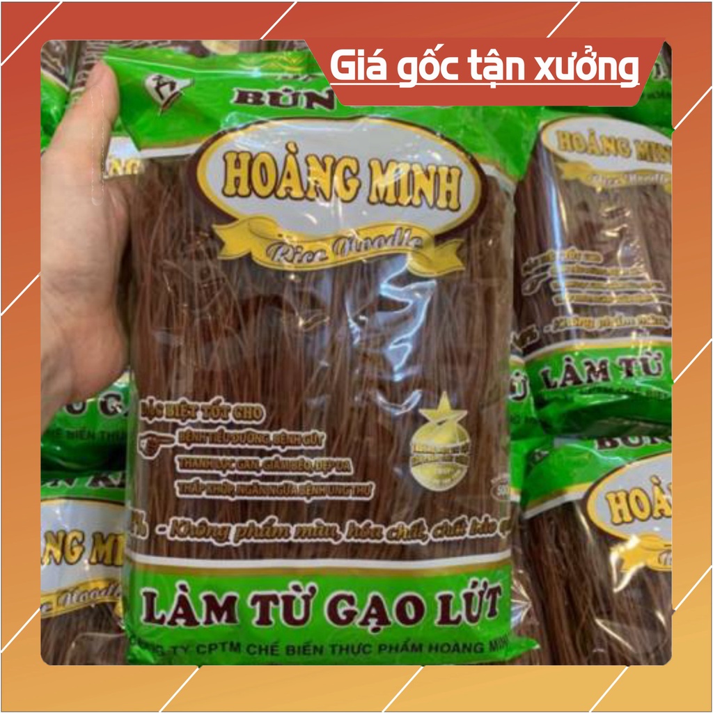 [BÁN SỈ] Bún Gạo Lứt Hoàng Minh Đỏ Hỗ Trợ Giảm Cân Ăn Kiêng *FREESHIP* Bún Gạo Hoàng Minh Giảm Cân Ăn Kiêng Eat Clean Th