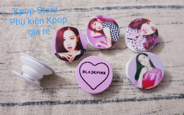 Popsocket BTS, BT21, BLACKPINK, SEVENTEEN, WANNA ONE, EXO, GOT7, TWICE đỡ điện thoại