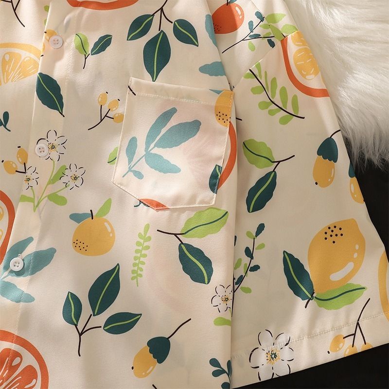 Áo Sơ Mi Mỏng Tay Ngắn Dáng Rộng Thời Trang Mùa Hè Dành Cho Nữ