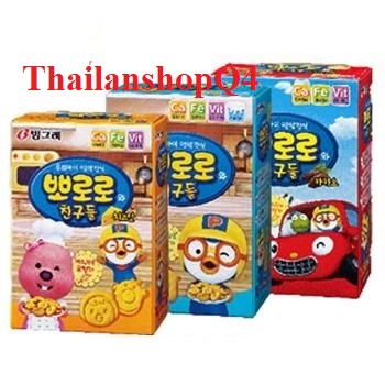 (HCM) Bánh quy cho bé Pororo 65g Hàn Quốc