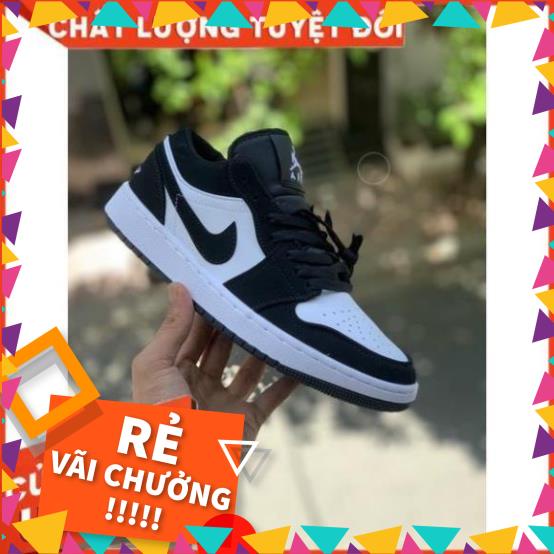 23(FREESHIP + ẢNH THẬT ) Jordan low Panda thấp hàng chuẩn full pk