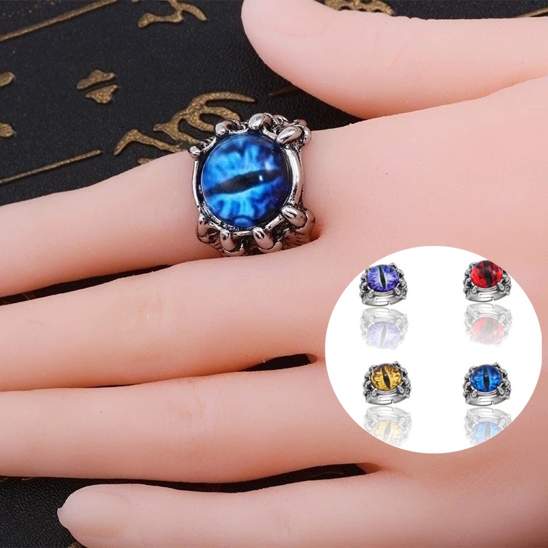 Nhẫn hở hình mắt quỷ thời trang cá tính