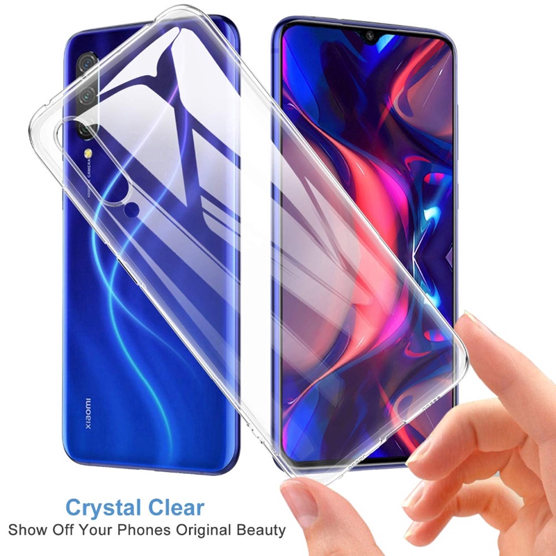 Xiaomi MiA3 Mi9T Silicone TPU Case Clear Case for Xiaomi Mi 9T 9 SE 8 Pro 6 A3 A2 Lite Case