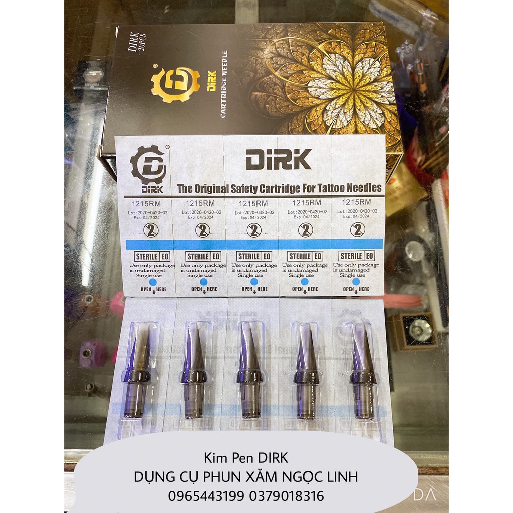 Kim Xăm Đạn Máy Pen DIRK