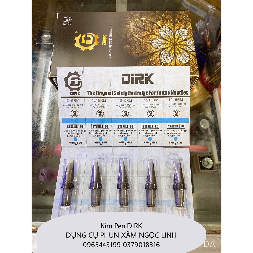 Kim Xăm Đạn Máy Pen DIRK