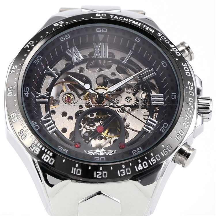 - WINNER_BIG_STEEL_AMERICAN Đồng hồ cơ Nam MS: C03