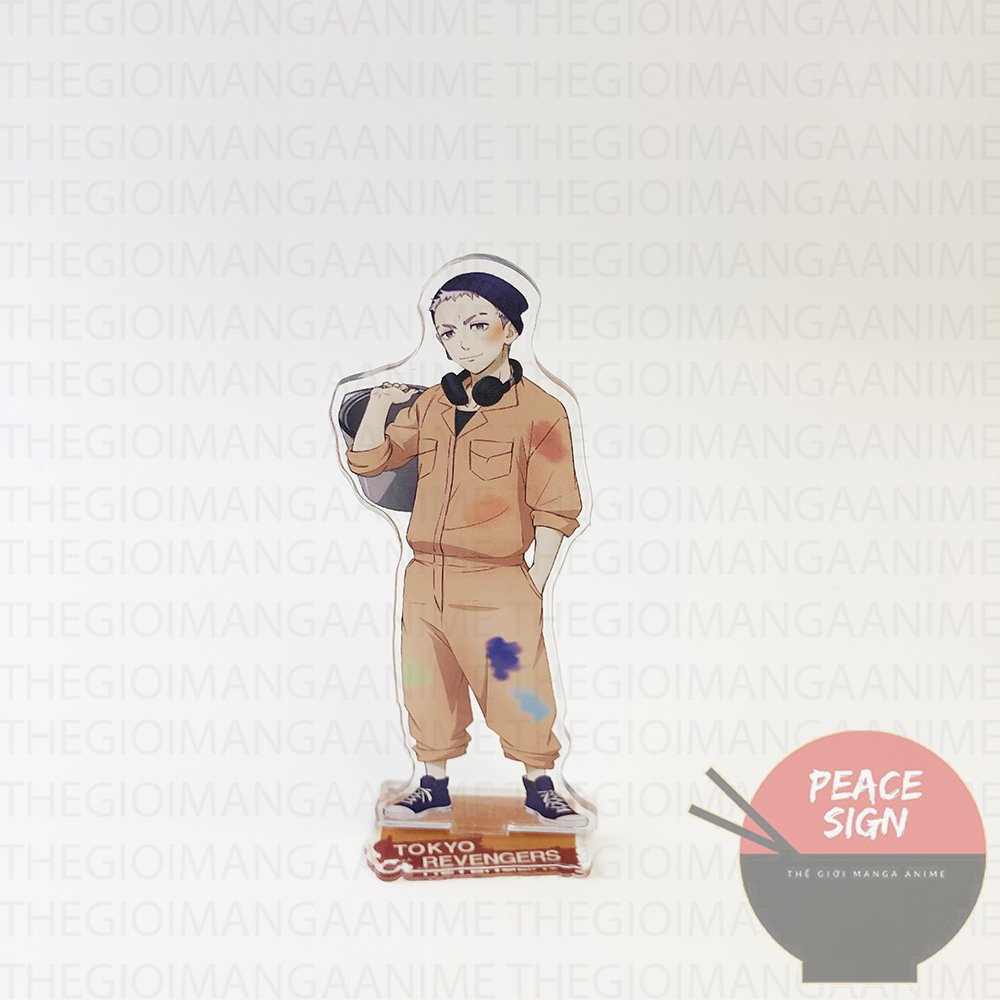 Mô hình standee TOKYO REVENGERS  ver SƠN TƯỜNG anime tượng mica chibi trưng bày