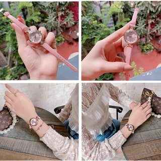 Đồng hồ nữ JULIUS JA-1119C dây da