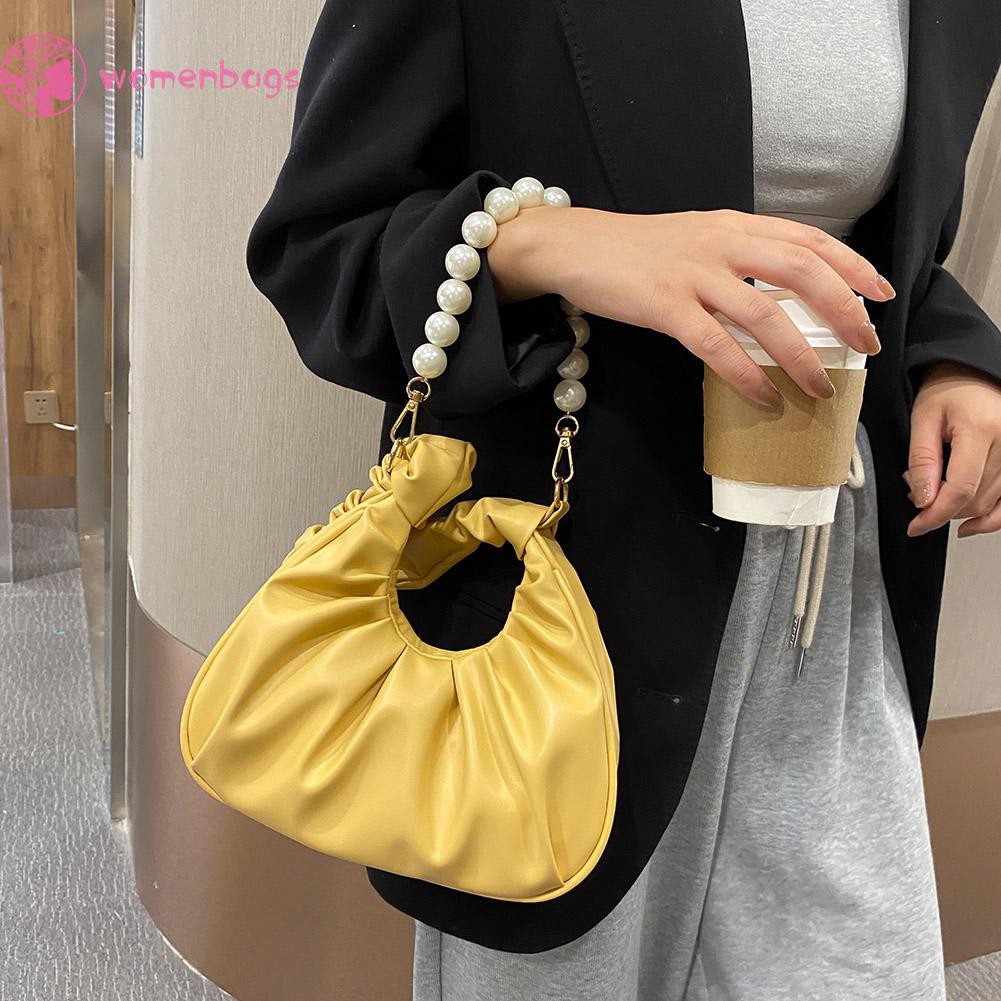 Túi đeo vai đính ngọc trai thời trang dành cho nữ | BigBuy360 - bigbuy360.vn