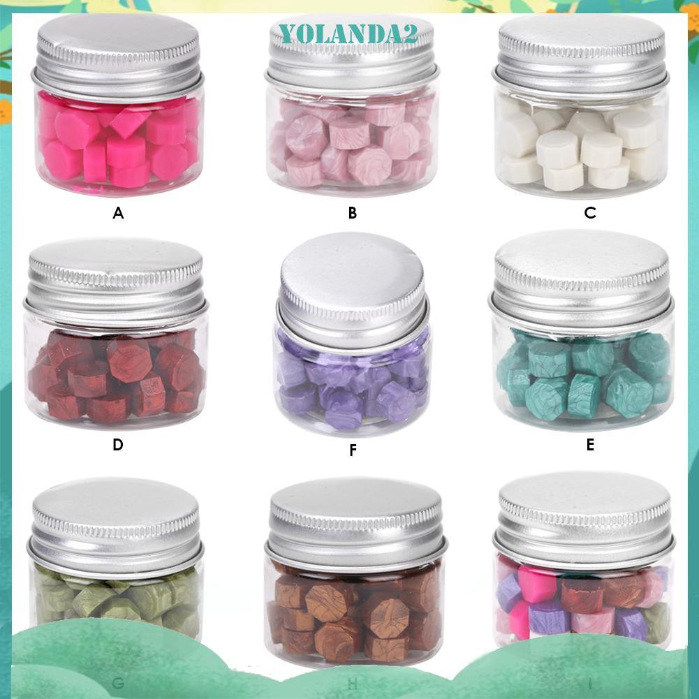 Bộ 60 Con Dấu Sáp Hình Bát Giác Phong Cách Vintage