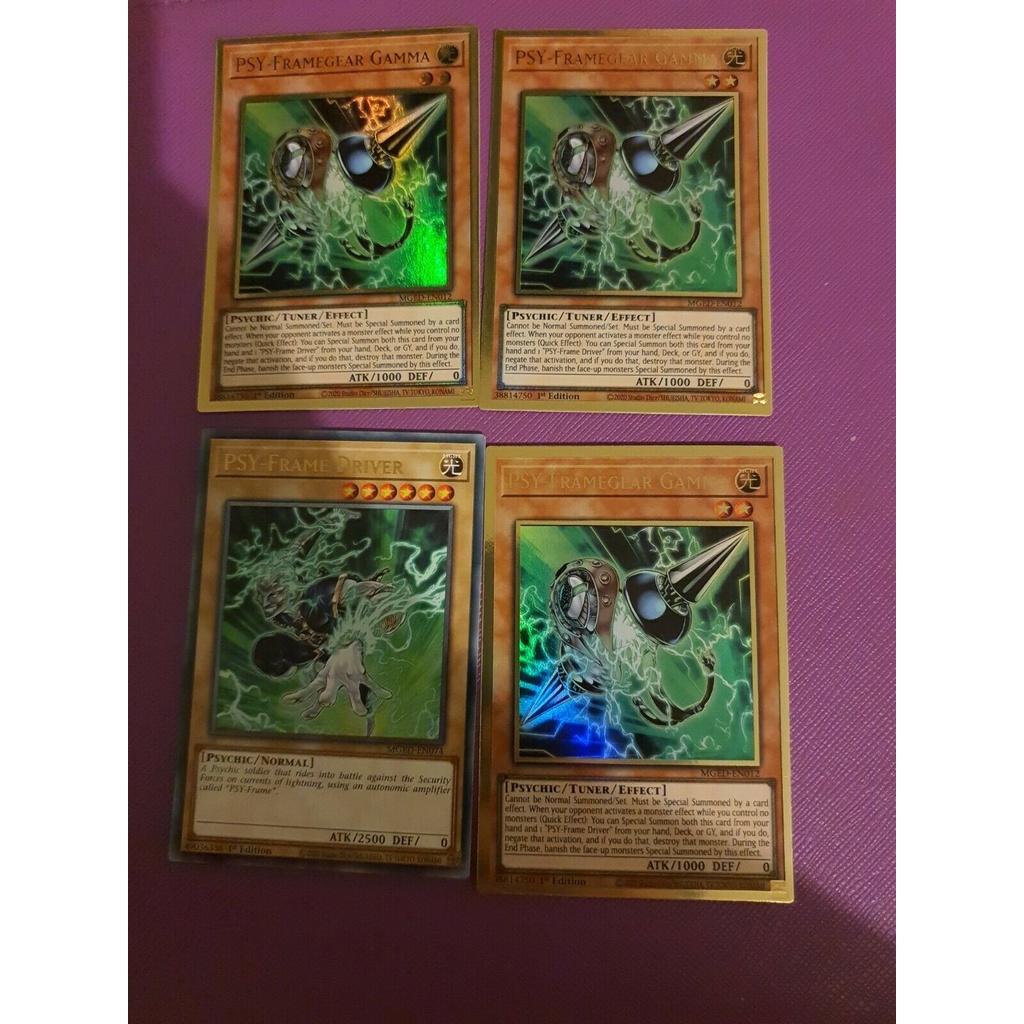 Thẻ Bài Tiếng Anh:PSY-Framegear Gamma - MGED-EN012 - Premium Gold Rare