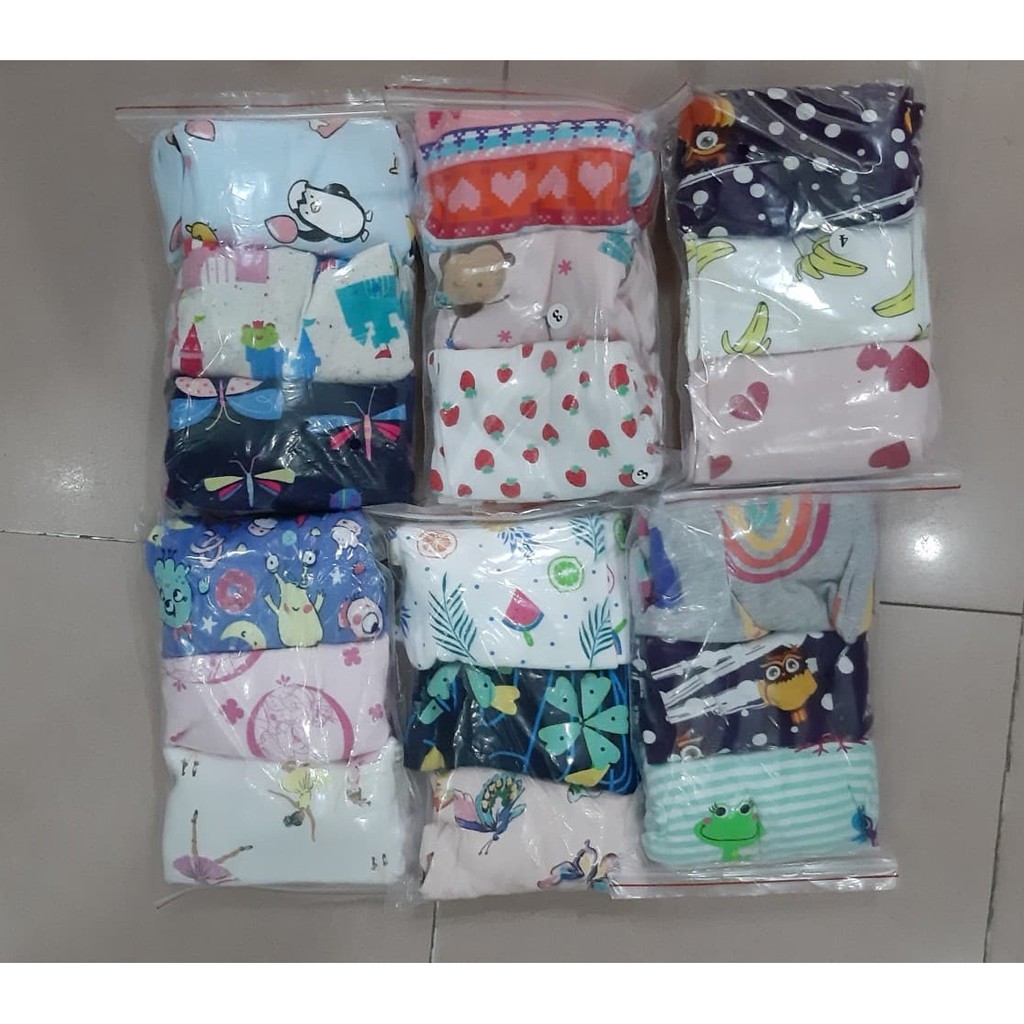 Combo 5 Quần cotton Việt Nam bé gái (1-5y)