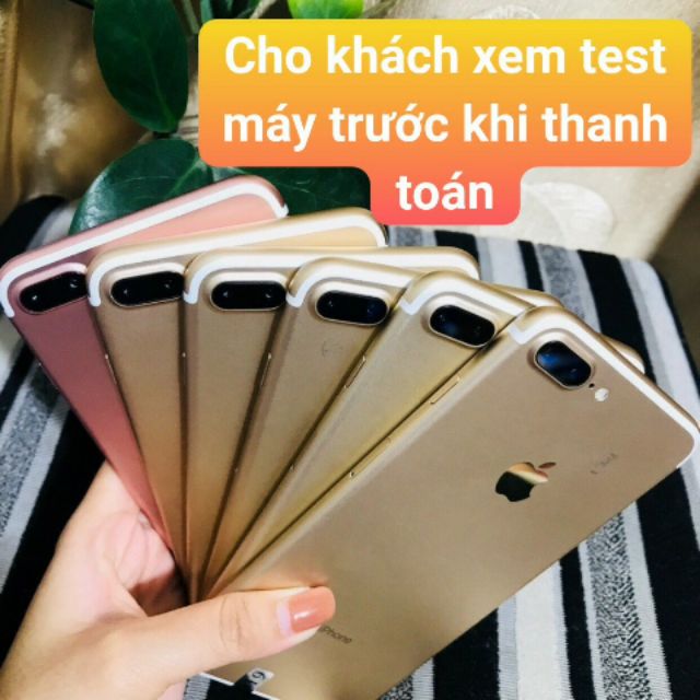 Điện thoại iphone 7 plus FullBox 32GB/128GB / 256GB  đủ màu giao máy tận nhà ko