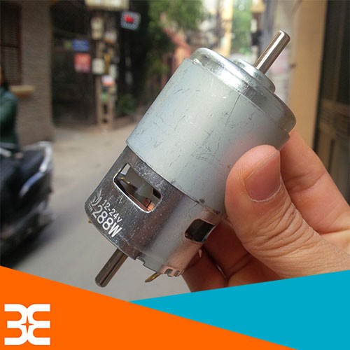 Động Cơ Motor 775 loại Zin 12-24V có Bạc đỡ ( Made in Taiwan )