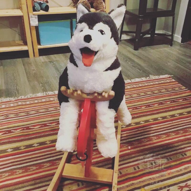 Chó bông ôm Alaska Ikea Indonesia 100%