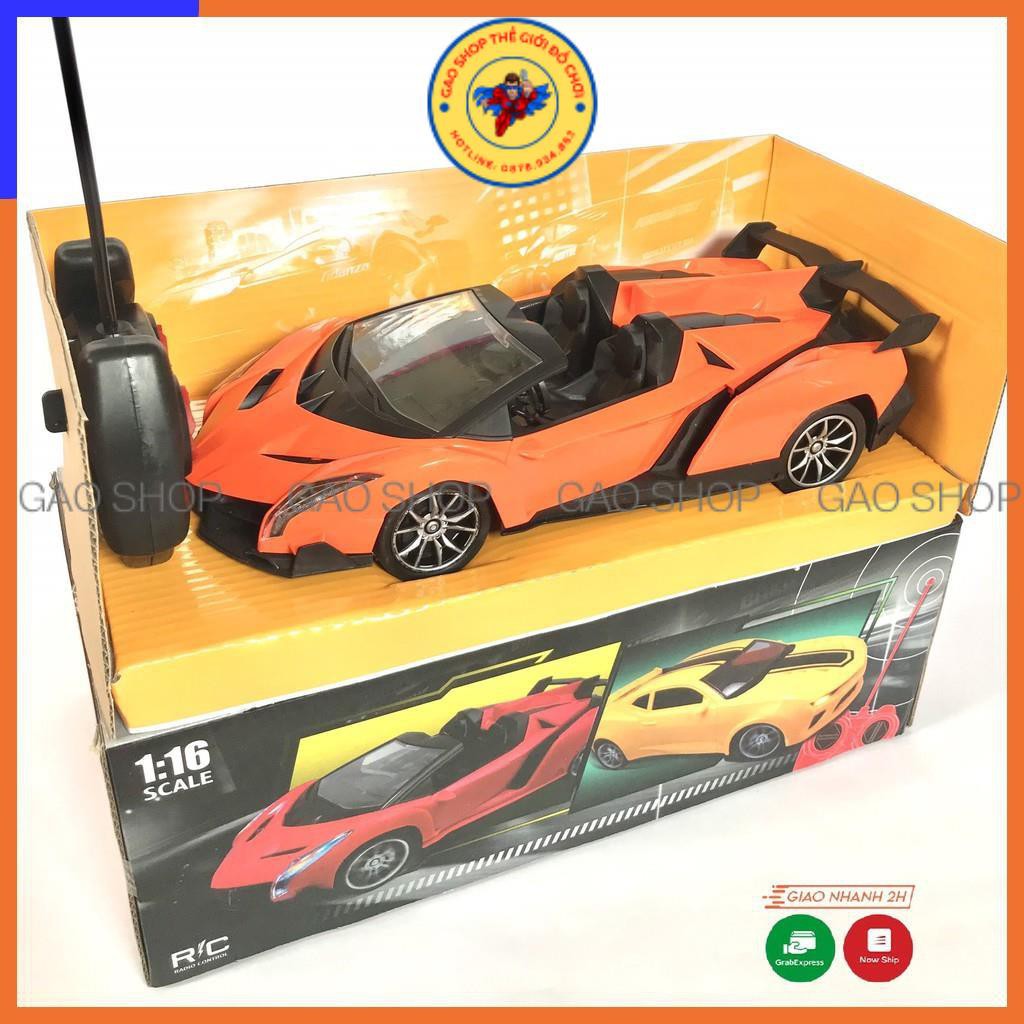 Xe ô tô thể thao điều khiển từ xa RC sport car siêu tốc độ có đèn led - hàng loại 1 có kèm sạc pin