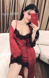 Set váy choàng lụa cao cấp
