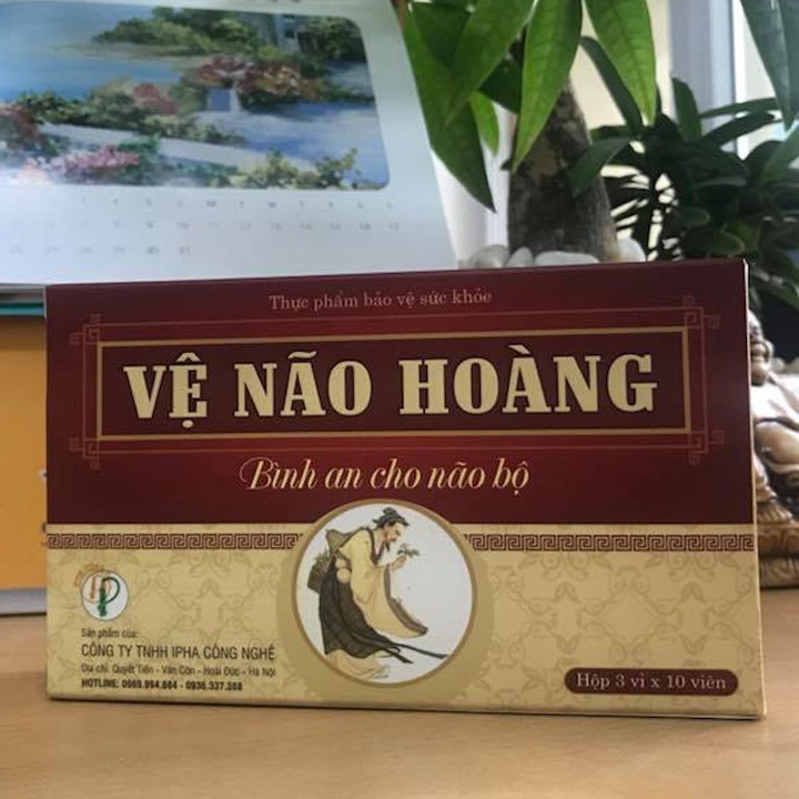 Vệ Não Hoàng - hỗ trợ phòng ngừa và phục hồi di chứng sau tai biến