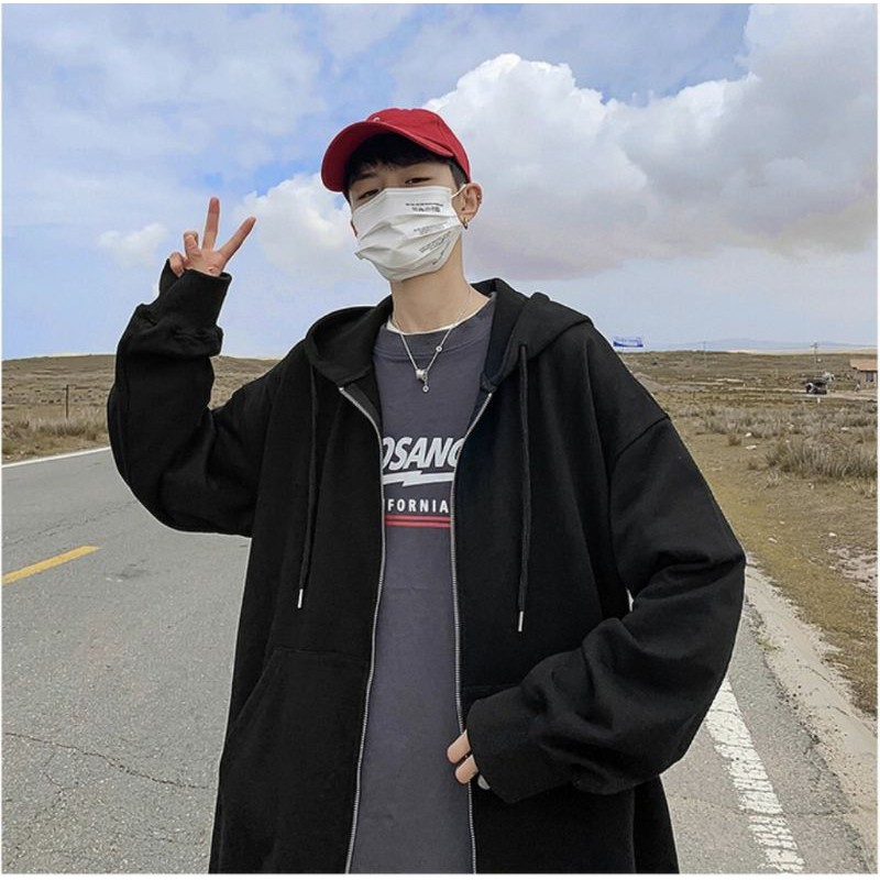 [ Hoodie Unisex- Cực Chất ] Áo khoác hoodie Unisex Mèo Đỏ Mặt Trăng form rộng hottrend 2021 | BigBuy360 - bigbuy360.vn