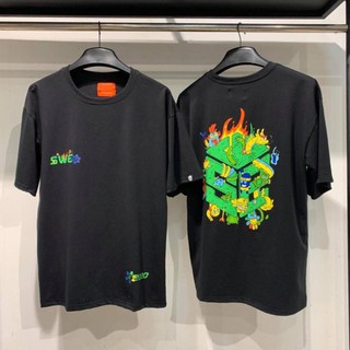 HOT SALE- Áo Thun Nữ Phom Rộng Tay Lỡ, In Hình SWE Rồng - áo cực chất /uy tín chất lượng /uy tín chất lượng